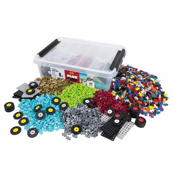 Plus-Plus Plus-Plus GO Educational Tub, 2600 Pieces Per Set 03404